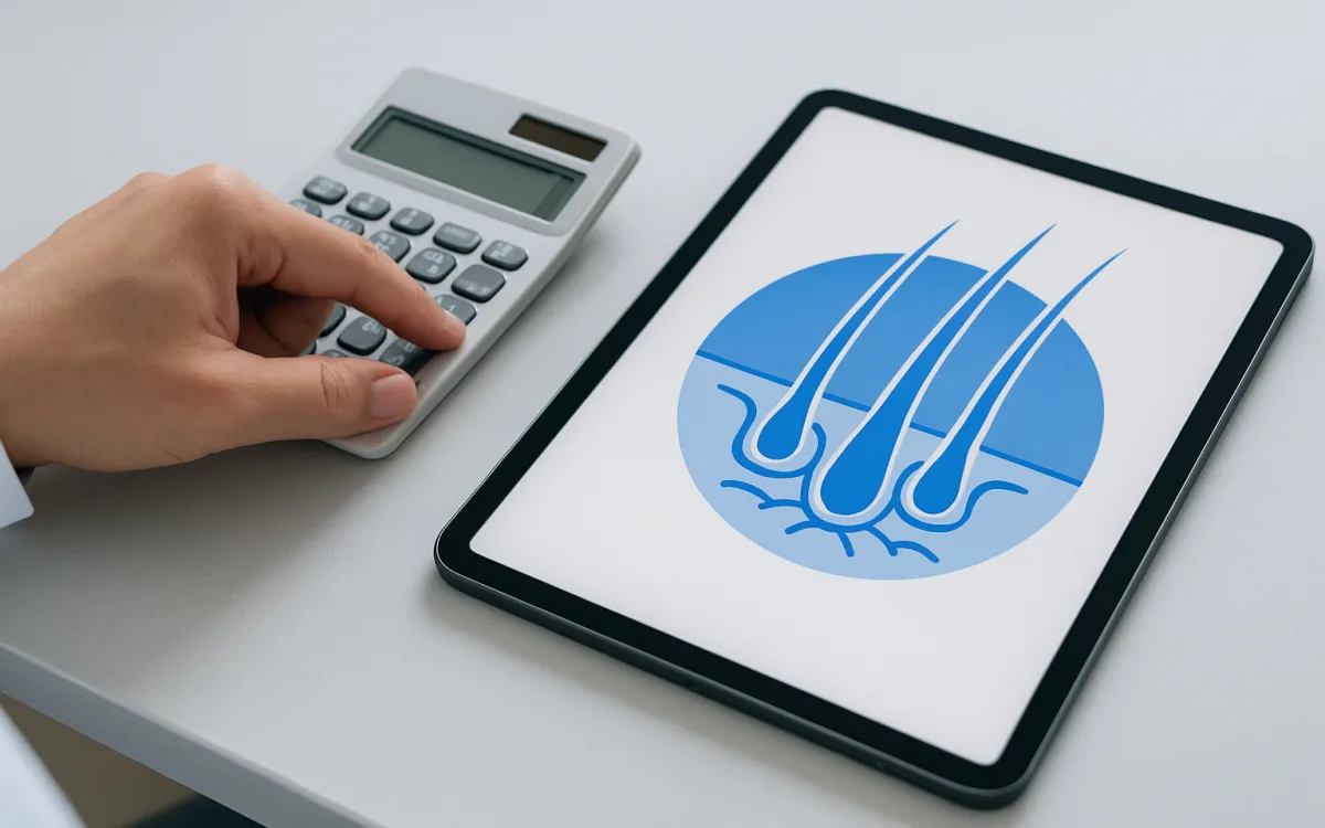 Hair Graft Number Calculator